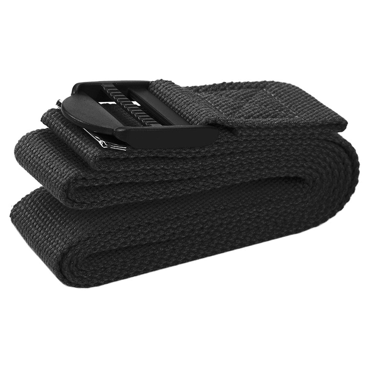Conjunto de ioga BalanceFrom Fitness com 7 peças, tapete, faixa elástica e joelheira, preto