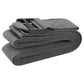 Conjunto de ioga BalanceFrom Fitness com 7 peças, tapete, faixa elástica e joelheira, cinza