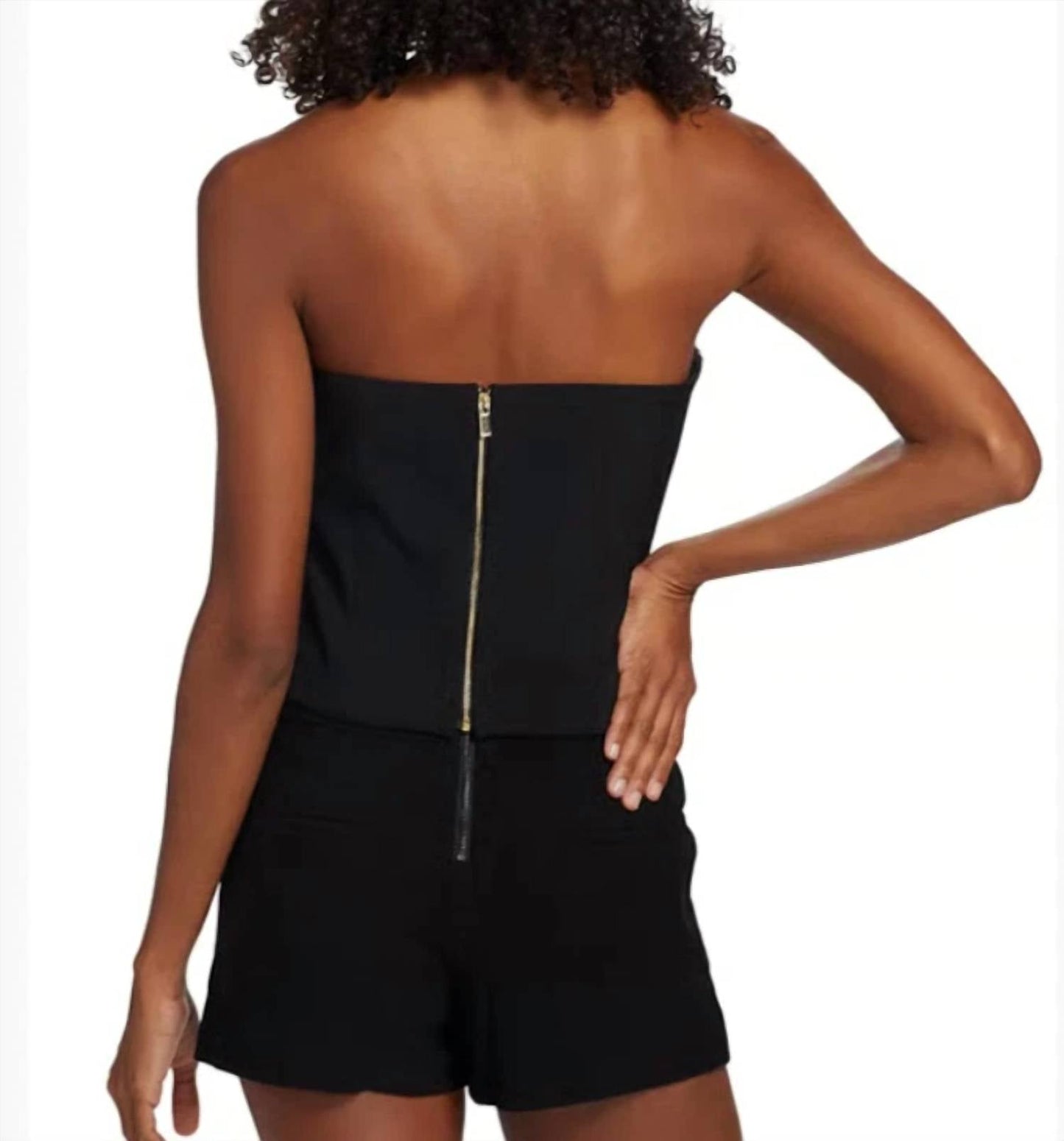 Generation Love - Crepe Crystal Bustier Top