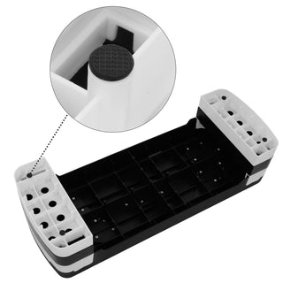 Plataforma de treino aeróbico ajustável BalanceFrom Fitness com elevadores