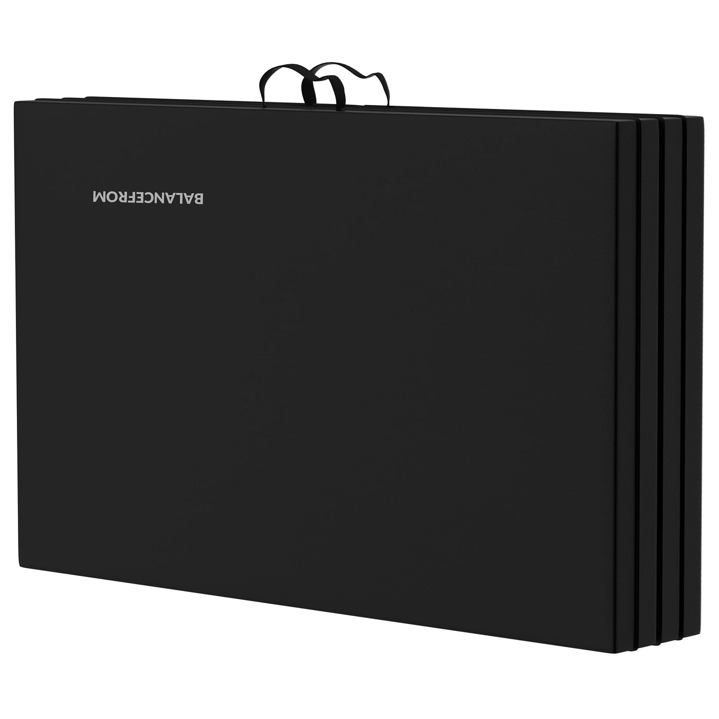 Tapete de ginástica dobrável multiuso BalanceFrom 4' x 8' x 2", preto