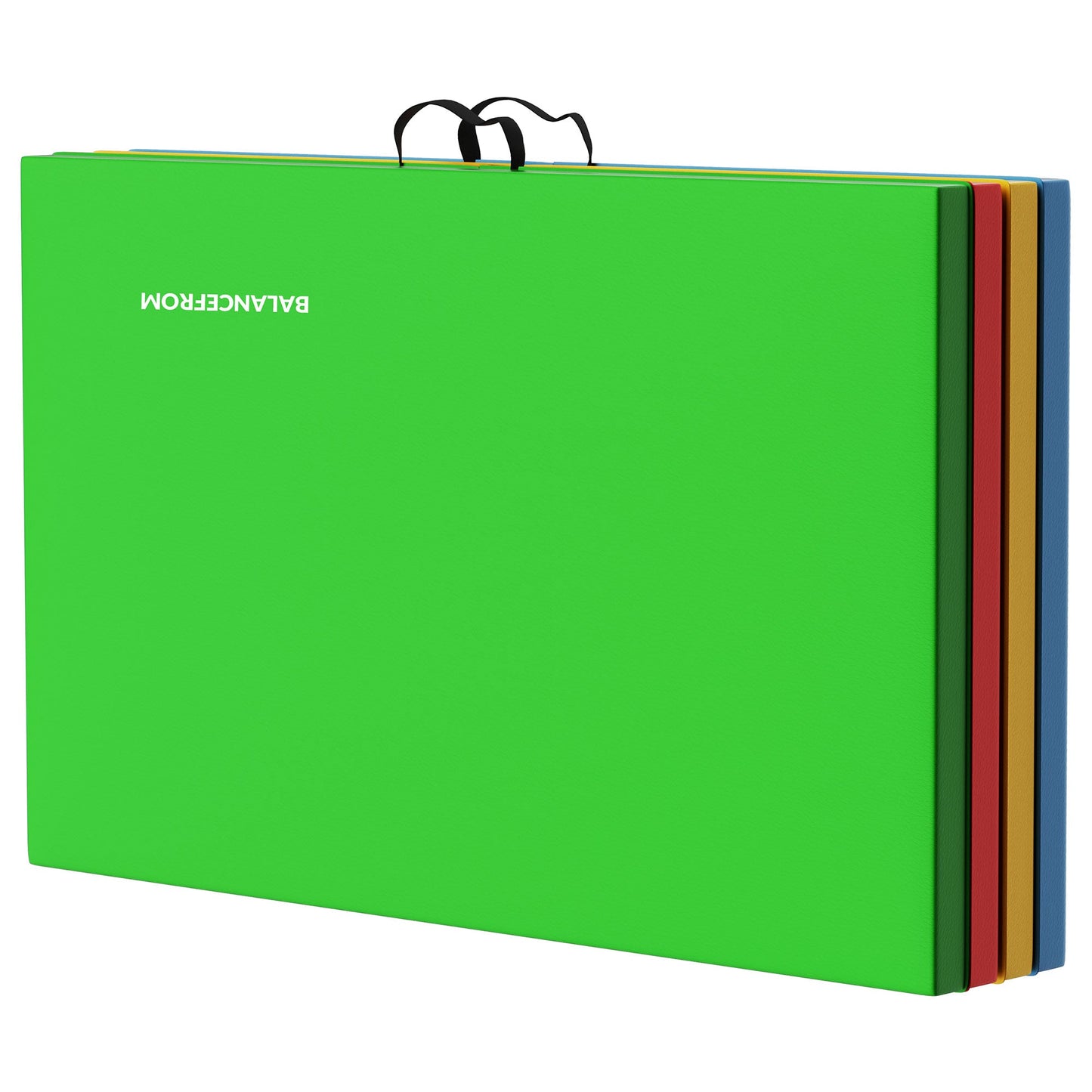 Tapete de ginástica dobrável multifuncional BalanceFrom 4' x 8' x 2" para ginástica, multiuso