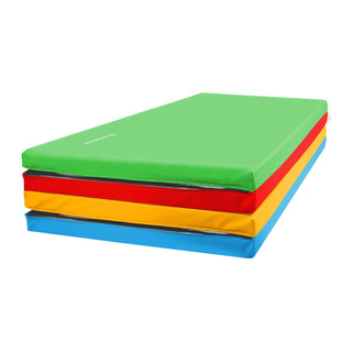 Tapete de ginástica dobrável multifuncional BalanceFrom 4' x 6' x 2" para ginástica, multiuso