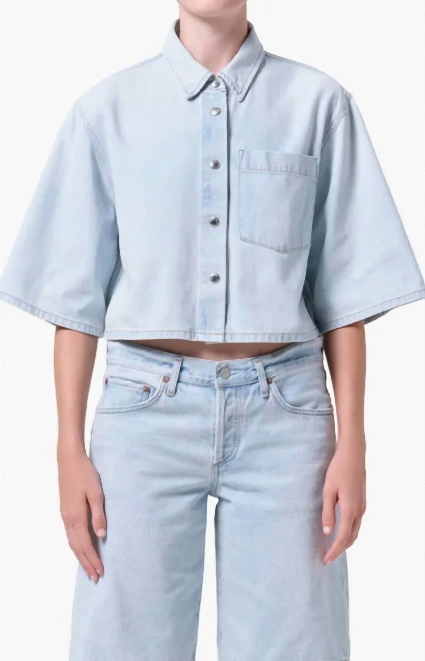 Agolde - Women's Tomine Button-up Shirt