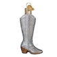 Glittered Boot Ornament
