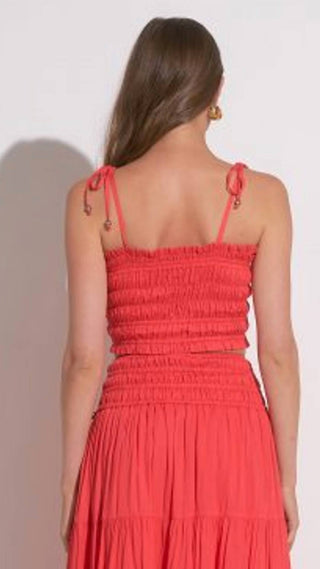 Elan - Blusa franzida