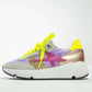Cynthia Richard - Women's Lightning Strikes Leather Sneakers