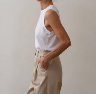 Donni. - Jersey Muscle Tank Top