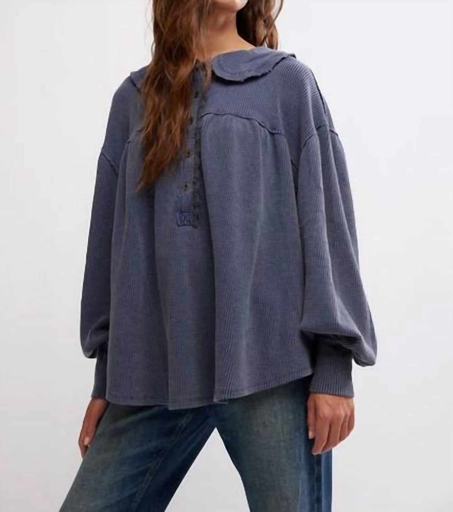 Free People - Queen Of Hearts Thermal Top