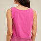 Hem & Thread - Karis Crochet Trim Tank