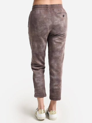 Atm - Calça curta com estampa tie-dye French Terry Pull-On