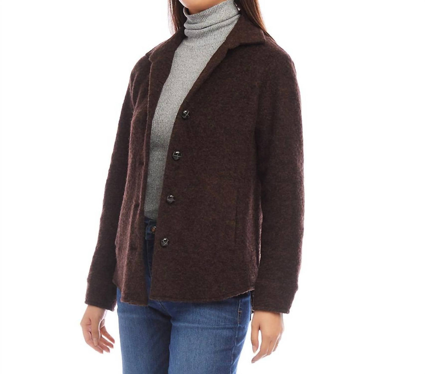 Karen Kane - Brushed Shirt Jacket