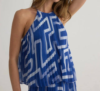 Bella Dahl - Top Halter Plissado