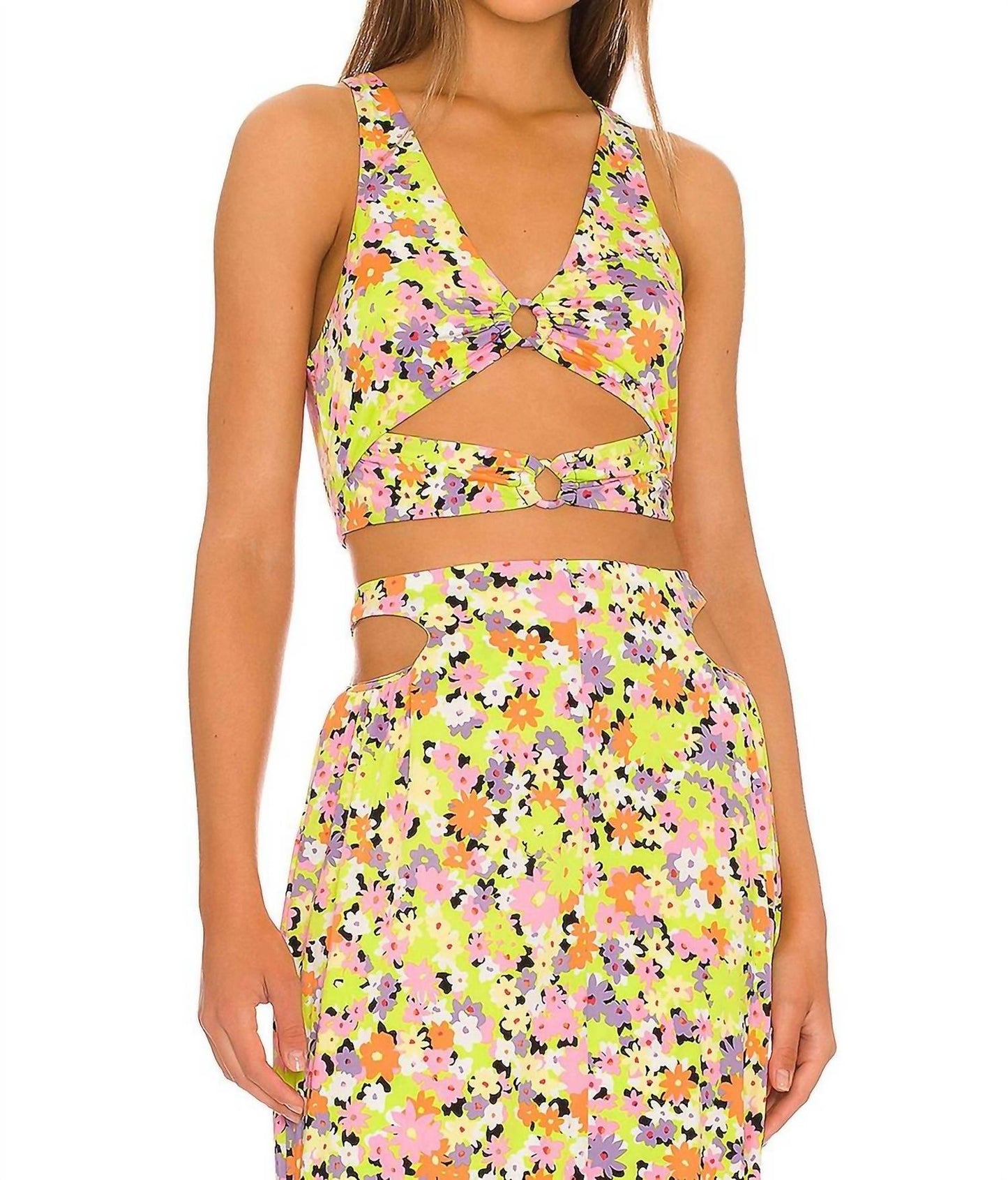 Afrm - Darya Crop Top