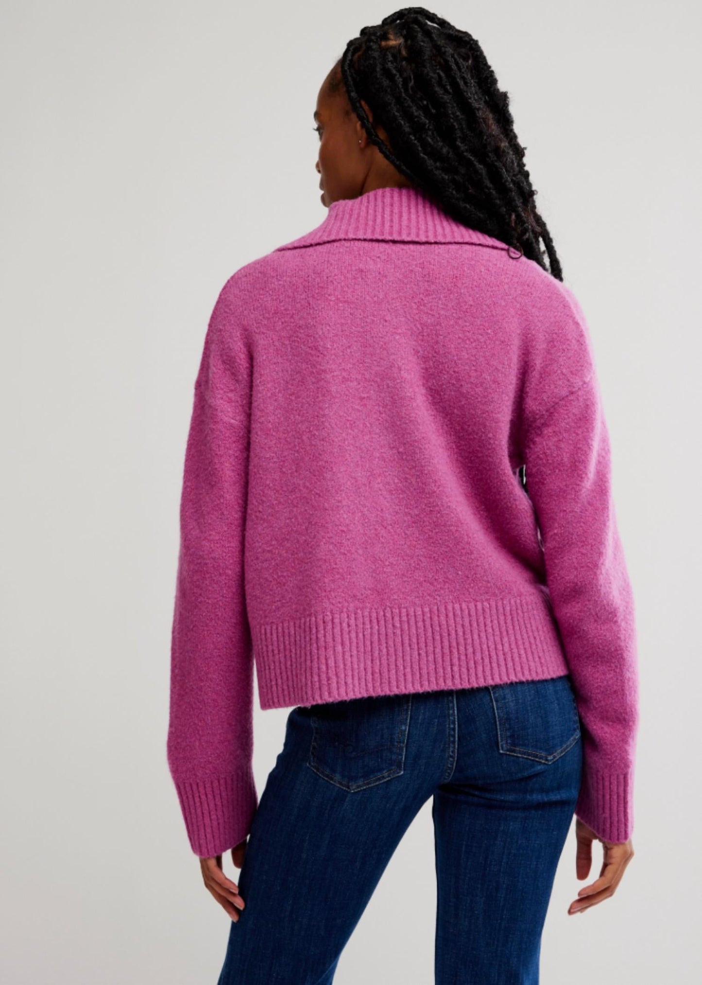 Free People - Trading Up Polo Sweater