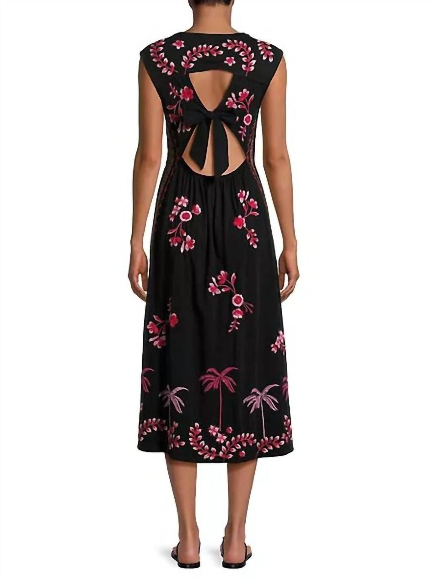 Johnny Was - CASSIA TIE BACK KNIT DRESS