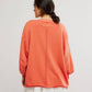 Free People - Venice V-neck Graphic Sweatshirt - Petite
