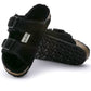 Birkenstock - Unisex Arizona Shearling Suede Sandals
