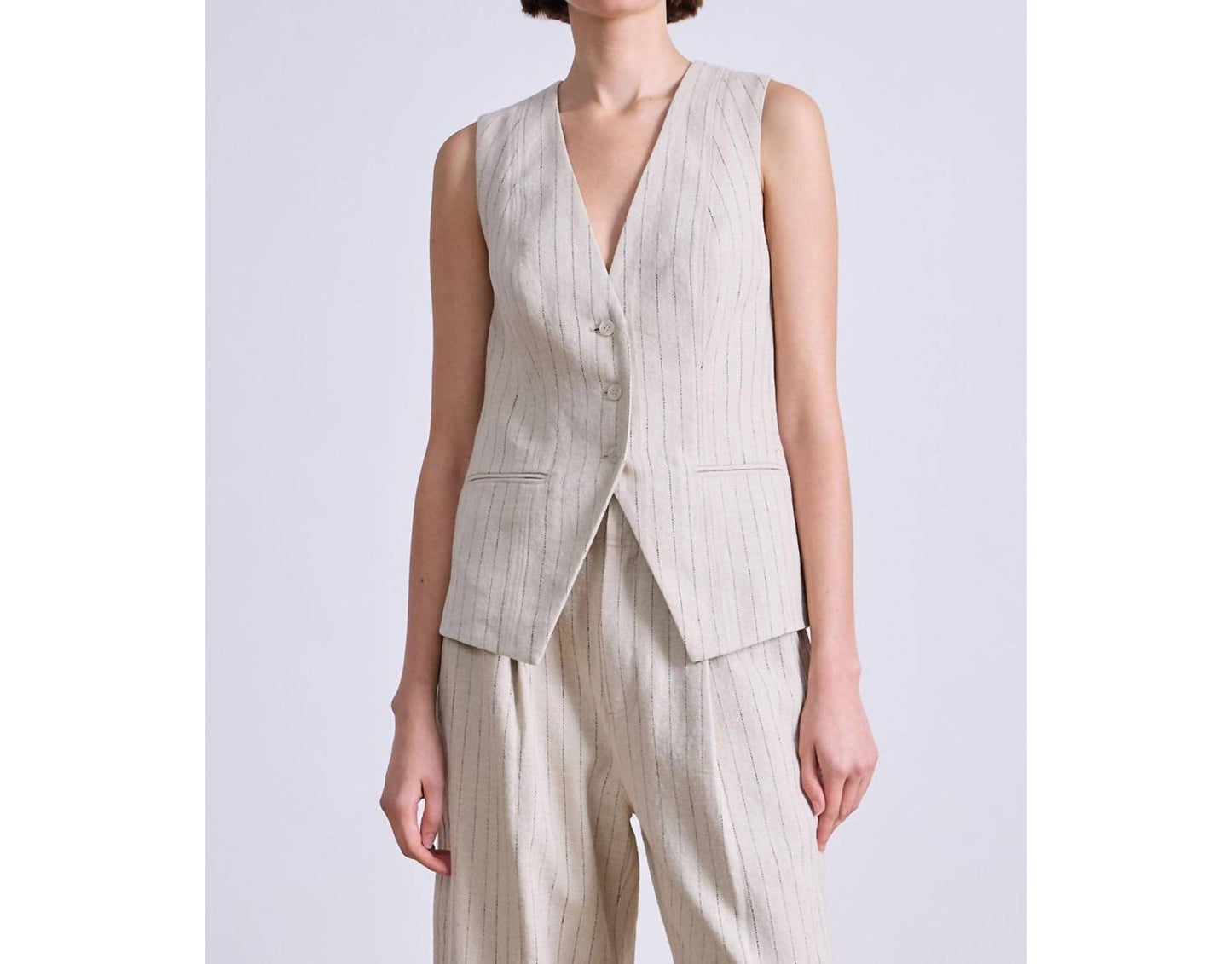 Apiece Apart - Helena V-neck Vest