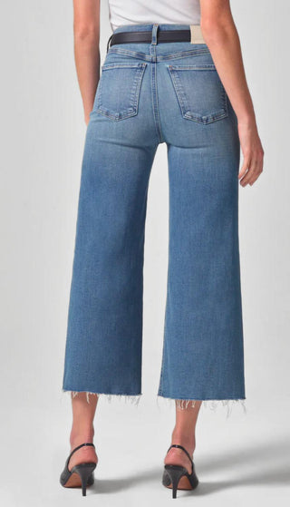 Citizens Of Humanity - Lyra Crop Wide Leg Jeans