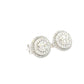 Aamiaa - 0.65 Carat Natural Diamond Double Halo Cluster Stud Earrings