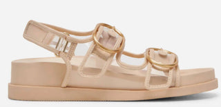 Dolce Vita - Sandálias femininas Starla de vinil transparente