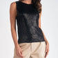 Elan - Coated Sweater Tank