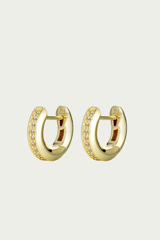 F+H Studios - ION HUGGIE HOOP EARRINGS