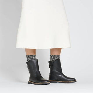 Birkenstock - Botas de pele de carneiro Uppsala - Regular/Largo