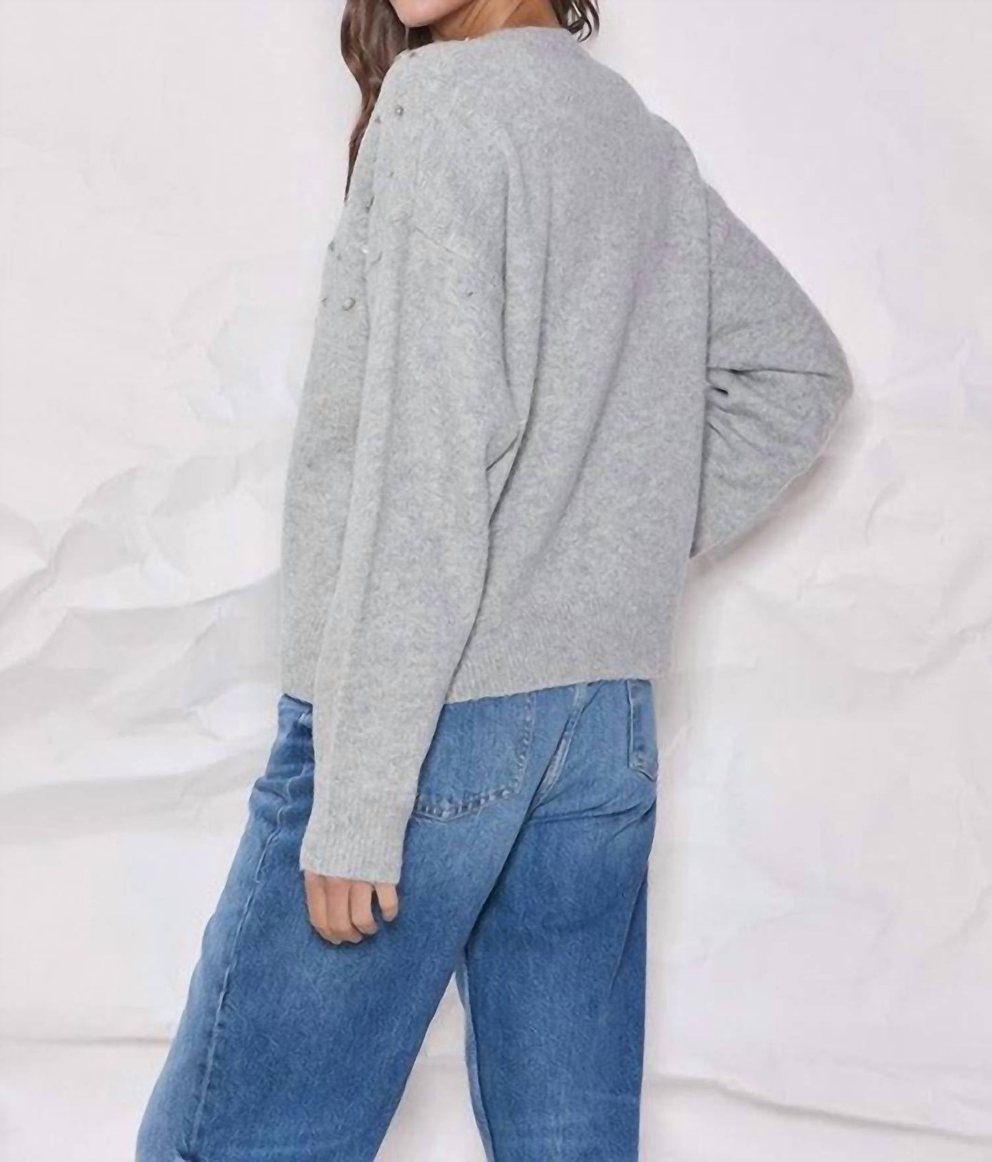 Able - Rhinestone Sweater