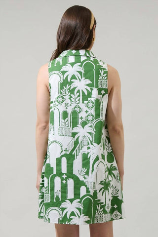 Sugarlips - Hannah Collared Shift Mini Dress