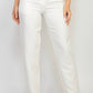A.C.G. Los Angeles - Mid Rise Dressy Pants With Pockets On Sides