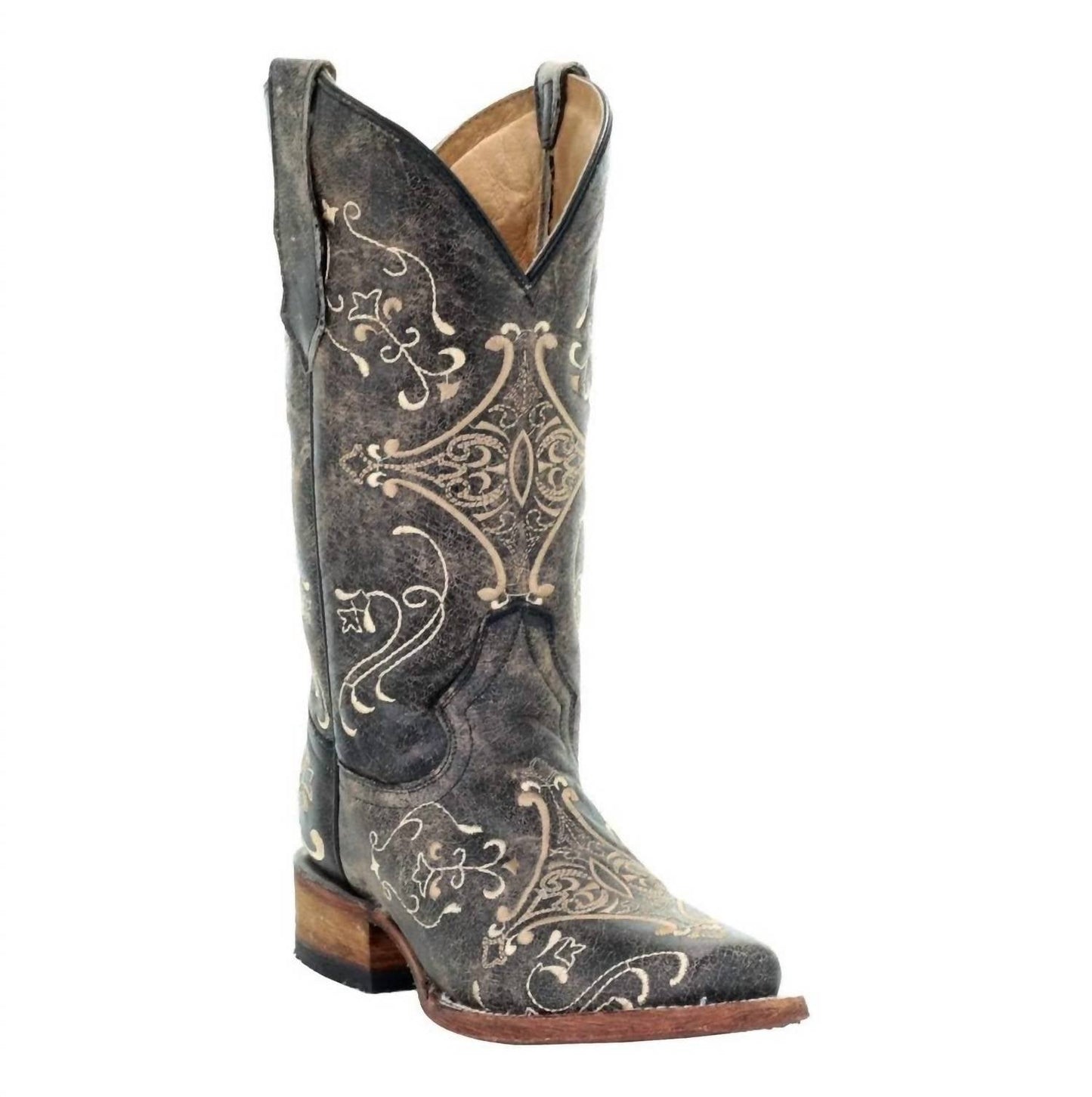 Circle G - Women's Diamond Embroidered Western Boots