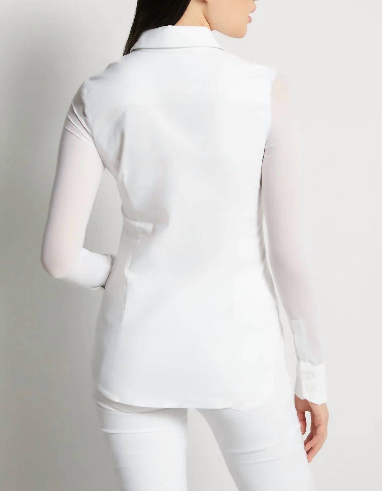 Anatomie - BETH MESH-SLEEVE SHIRT