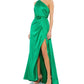 Mac Duggal - Draped One Shoulder Satin Gown
