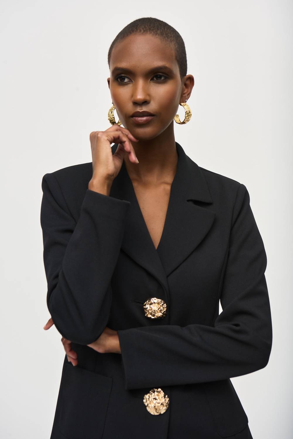 Joseph Ribkoff - Business Notched Collar Fitted Jacket