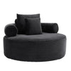 Round Sofa Bed With 3 Pillows For Living Room