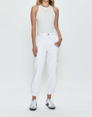 Pistola - Calça Cargo Cônica de Cintura Alta Josephine