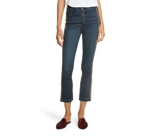 Veronica Beard - Calça Jeans Cropped Carolyn Boot Cut
