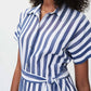 Joseph Ribkoff - Collared Striped Dress