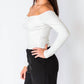 Falcon Park - Reign Off The Shoulder Top