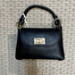 German Fuentes - Women's Wristlet Leather Bamboo Bag