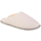 Isotoner - Women's Fine Guage Rib Knit Scuff Slippers