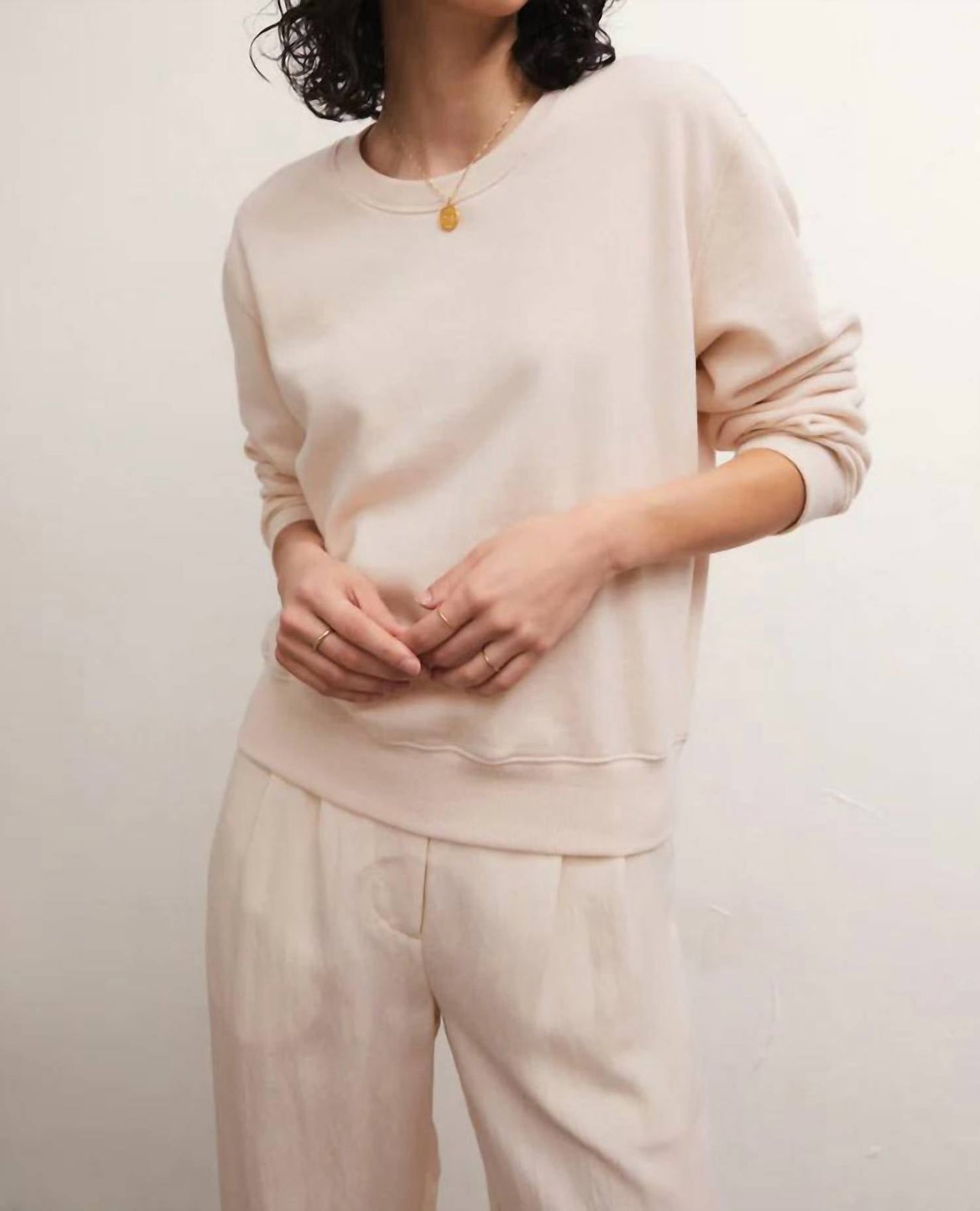Z Supply - CLASSIC CREW FLEECE SWEATSHIRT