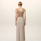 Ami - Long Pleated Skirt