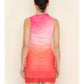 Fore Collection - Ombré Mesh Mini Dress