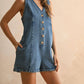 Miou Muse - Venita Button Front Romper