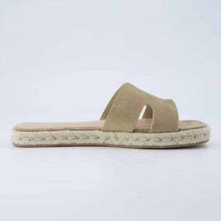 Cushionaire - Sandália feminina alpargata abacate