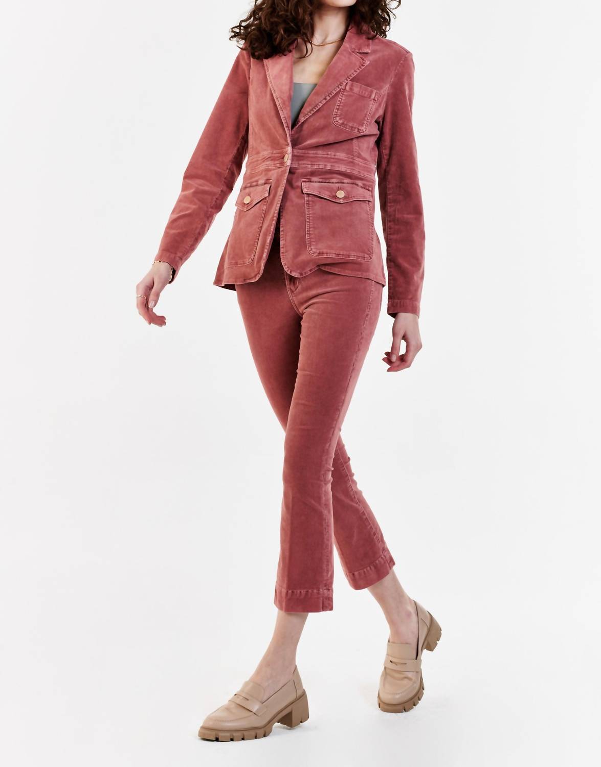 Dear John Denim - HEATHER COLOR CORDUROY BLAZER