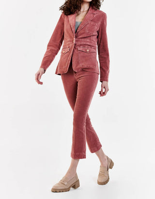 Dear John Denim - BLAZER DE VELUDO COSTURADO NA COR MESCLA